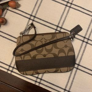 Coach wristlet